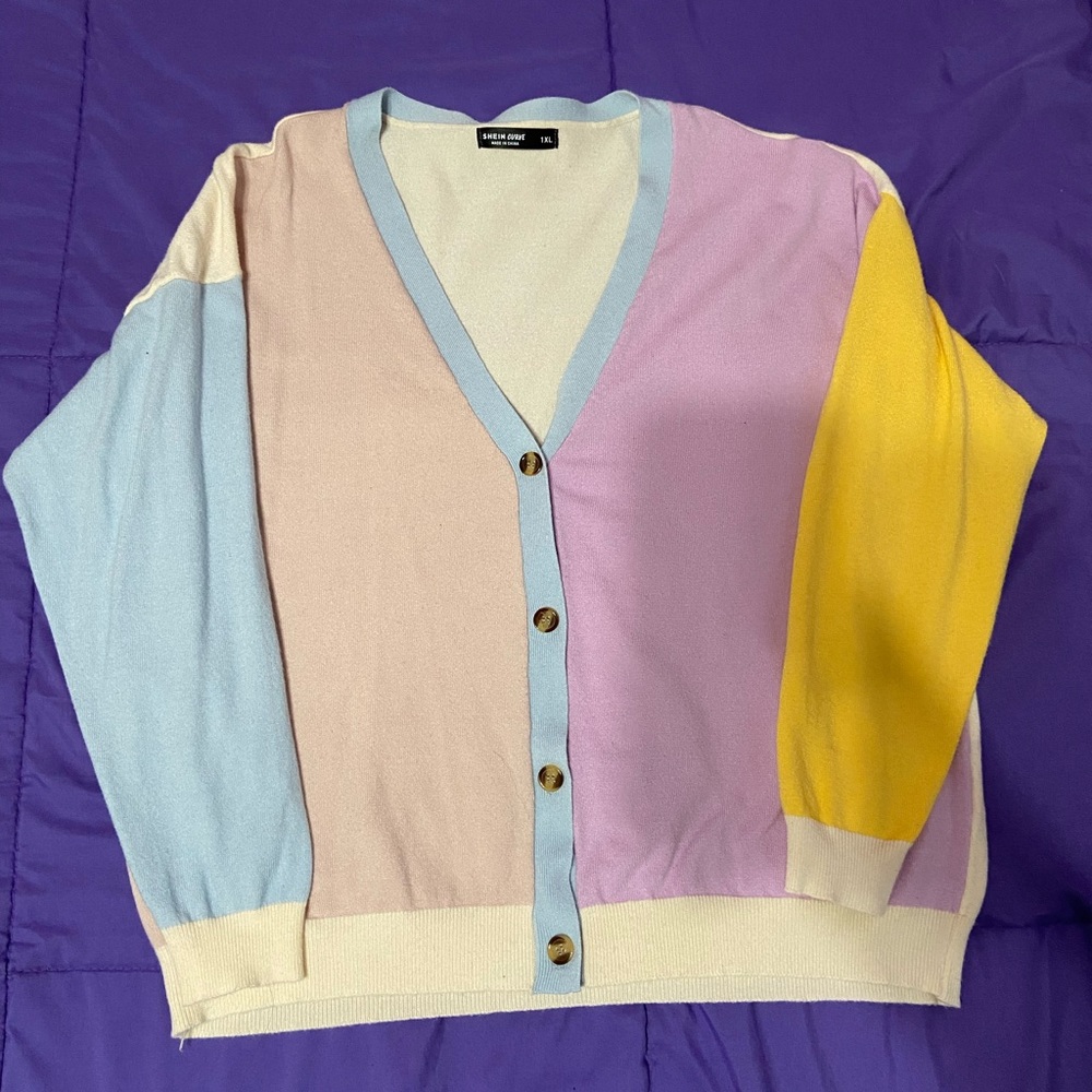 Pastel button up